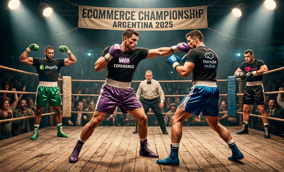 Plataformas de eCommerce en Argentina: WooCommerce vs. Tienda Nube vs. Shopify vs. VTEX